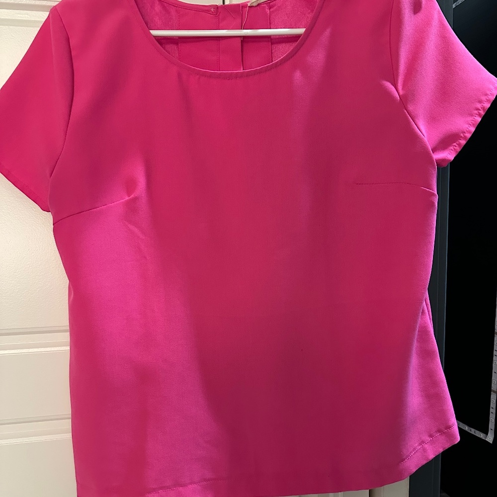 Bright Pink Top